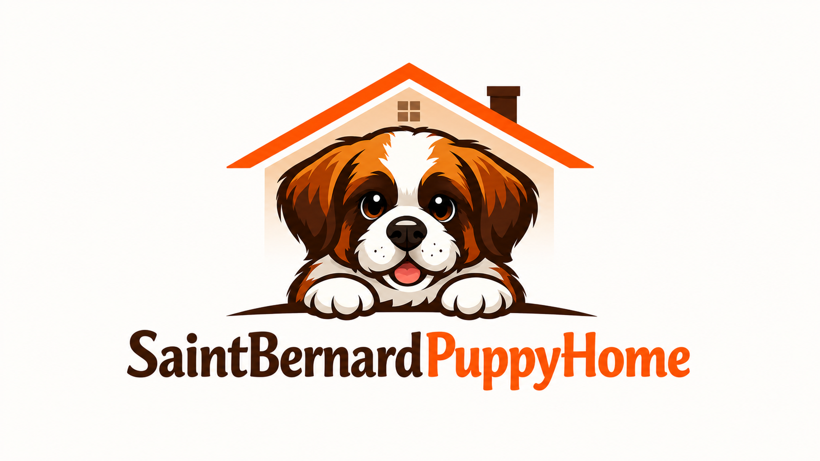 Saint Bernard Puppy Home